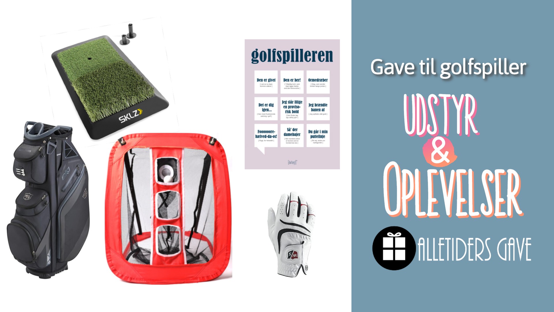 gave til golfspiller golfgave gave golfelsker gave golfentusiast alletidersgave gaveinspiration golf golfoplevelse gavekort golf træningsudstyr til golf nybegynder golf