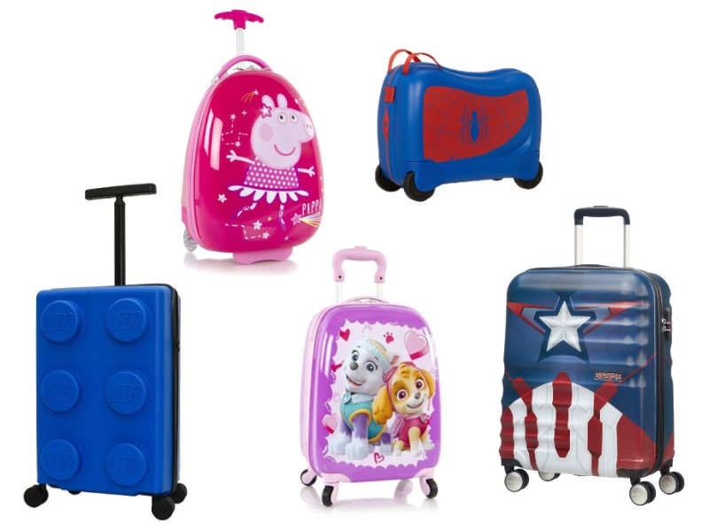 kuffert til barn rejsetaske til barn gave til 4 årige alletidersgave sommerferiegave til barn