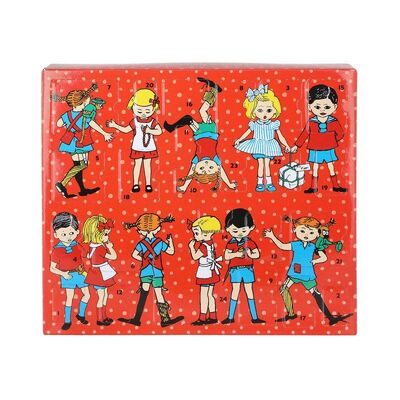 pippi langstrømpe julekalender, pippi langstrømpe adventskalender, pippi langstrømpe pakkekalender, pippi langstrømper gaver, pippi langstrømpe legetøj, årets julekalender 2021, julekalender med legetøj 2021, julekalender til piger 2021, alletiders gave, gaveinspiration