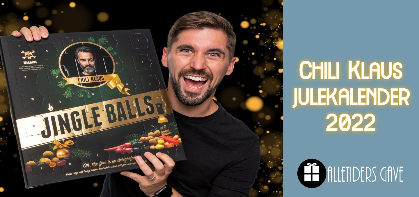 Chili Klaus julekalender 2022 Alletiders Gave Chili Klaus pakkekalender