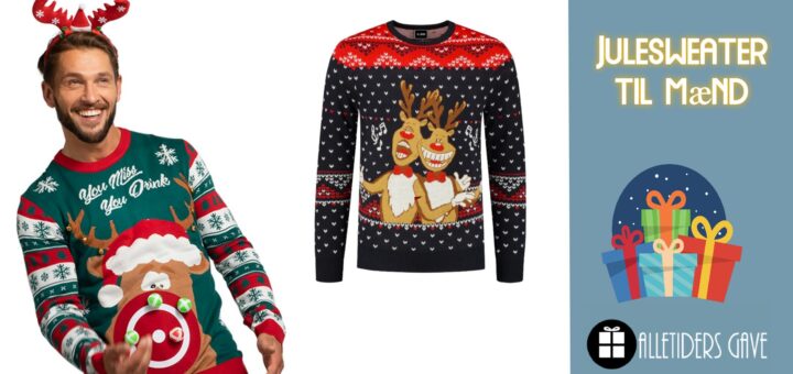 julesweater til mænd julesweater til julefrokost juletrøje til mænd