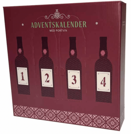 portvin adventkalender 2022 alkohol advent kalender til voksne
