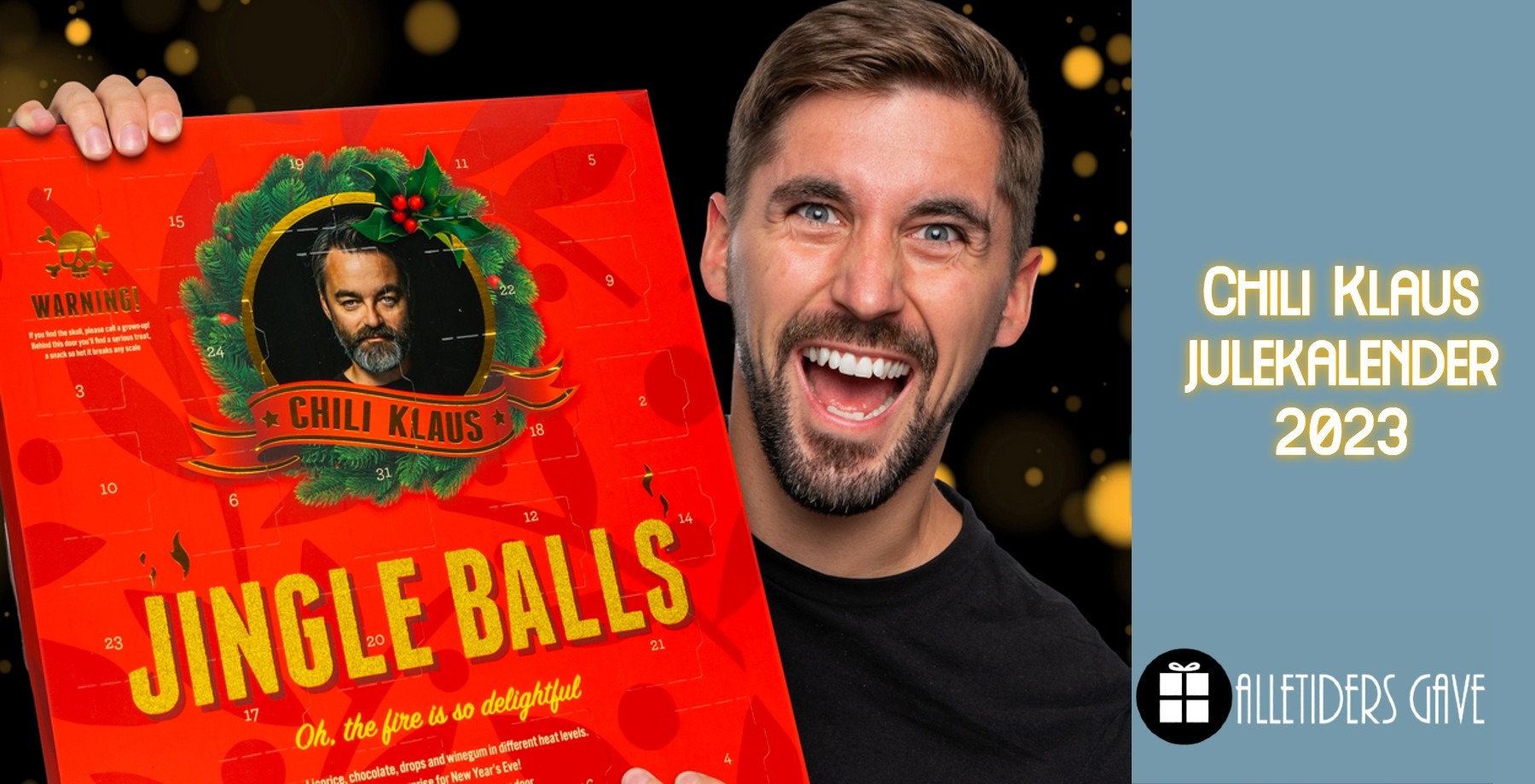Chili Klaus julekalender 2023 Alletiders Gave Chili Klaus pakkekalender