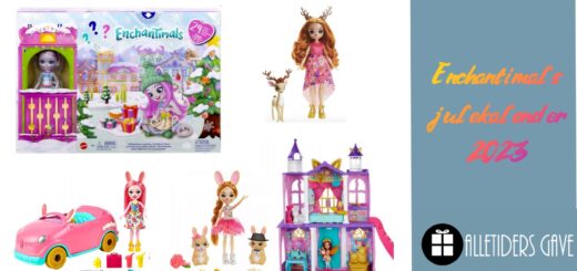 Enchantimals julekalender 2023, Enchantimals pakkekalender 2023, Enchantimals adventskalender 2023, Enchantimals gaveideer, julekalender med Enchantimals, årets julekalendere til piger 2023, årets julekalendere til børn 2023