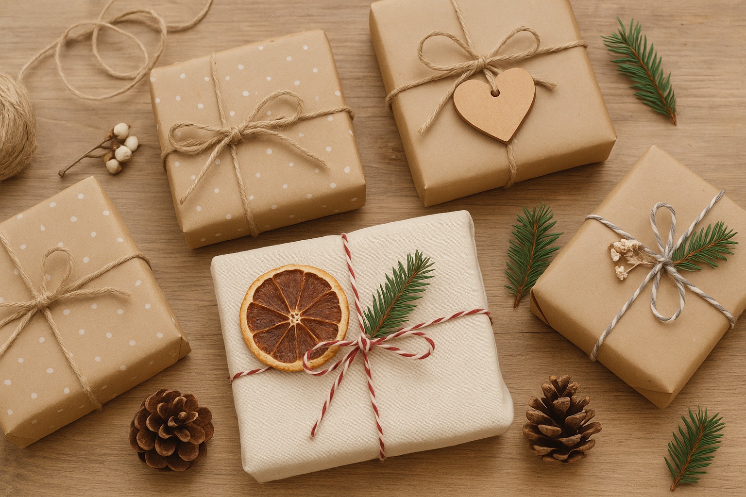 🎄 Bæredygtig indpakning – giv gaver med omtanke - Alletiders Gave